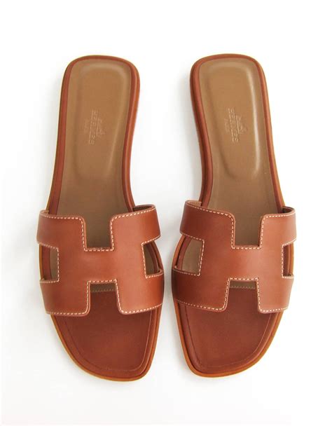 Hermes oran sandals size 40